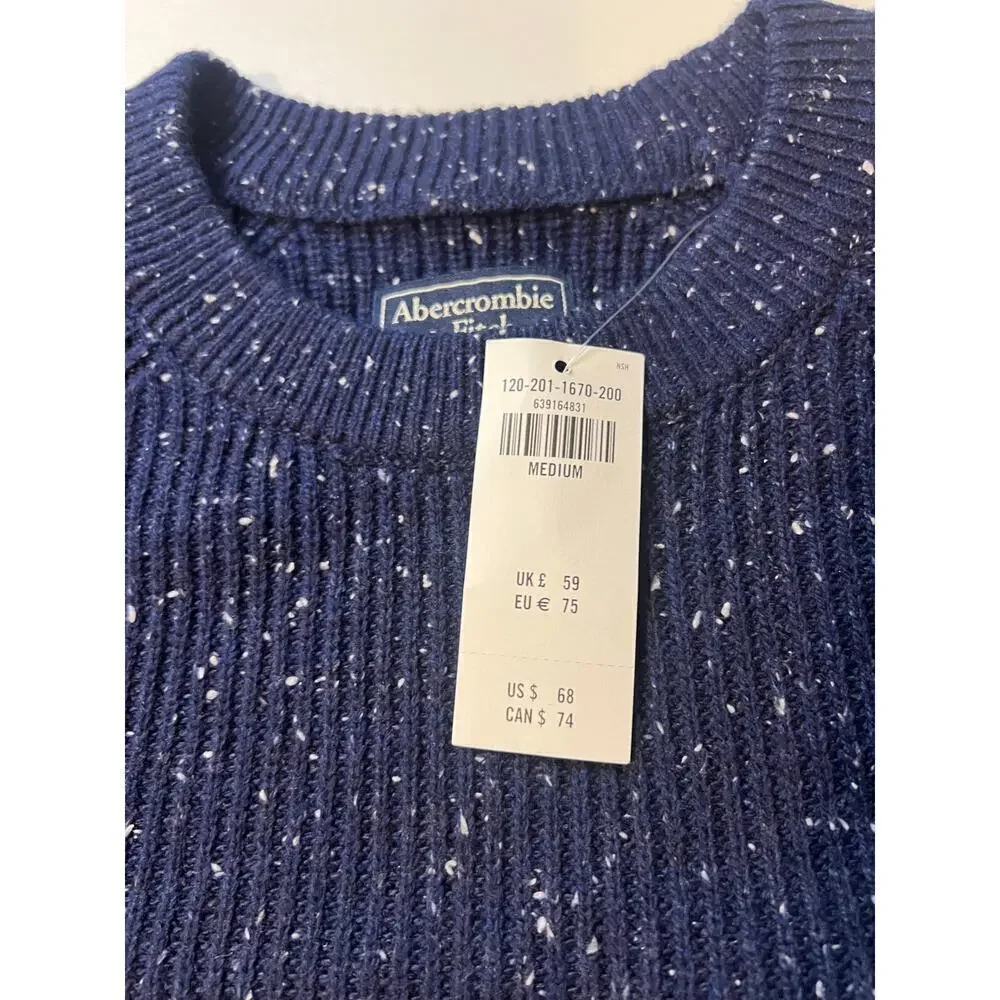 NWT Abercrombie Sweater- Men's Size Medium